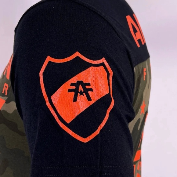 AMERICAN FIGHTER Men's T-shirt GLOVER Athletic Military Green XS-4XL - Picture 11 of 11